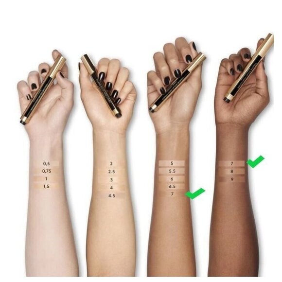 YSL Touche Eclat High Cover Radiant Concealer - #7 Coffee - Picture 4 of 11